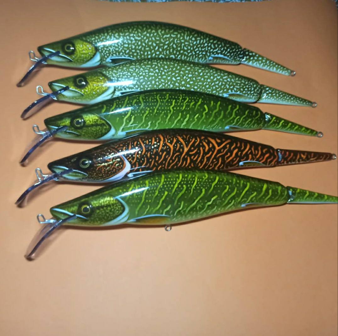 Thread '🇷🇸 Handmade Wood Pike Crankbaits from Siberia'